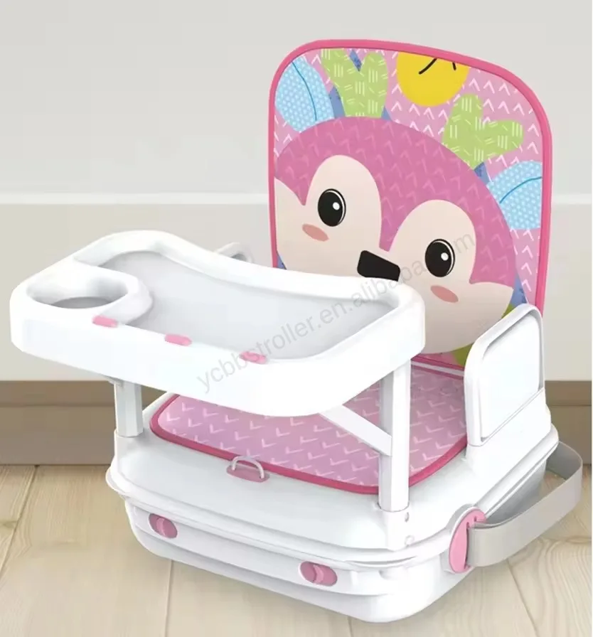 Multi-Functional Child Table Dining Lift Travel Portable High Chair Booster Seat Baby
