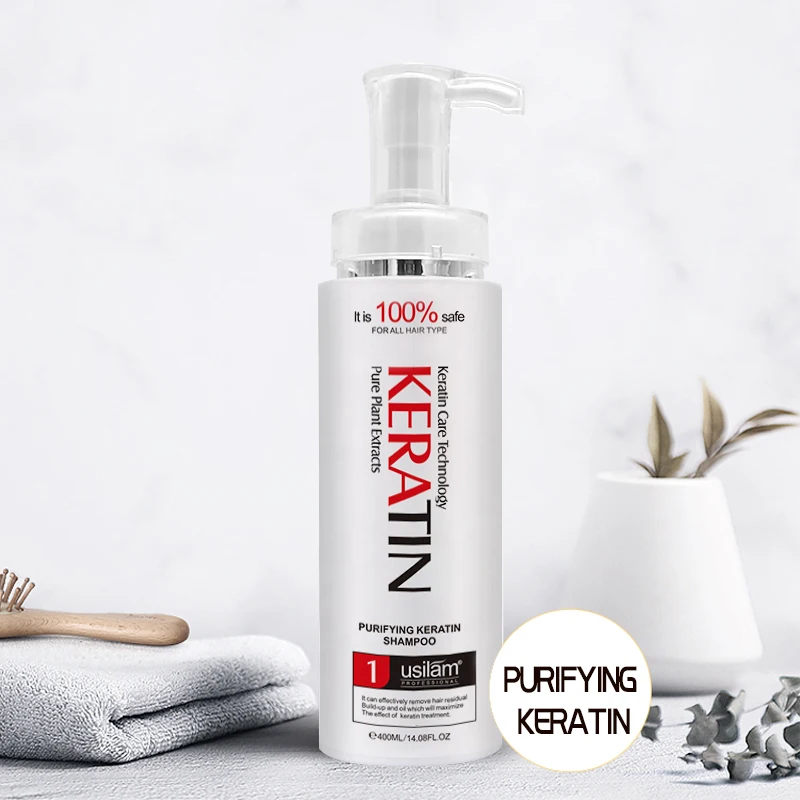 oem professional salon use top quality Brazil Keratin  hair pre-treatment treatment shampoo