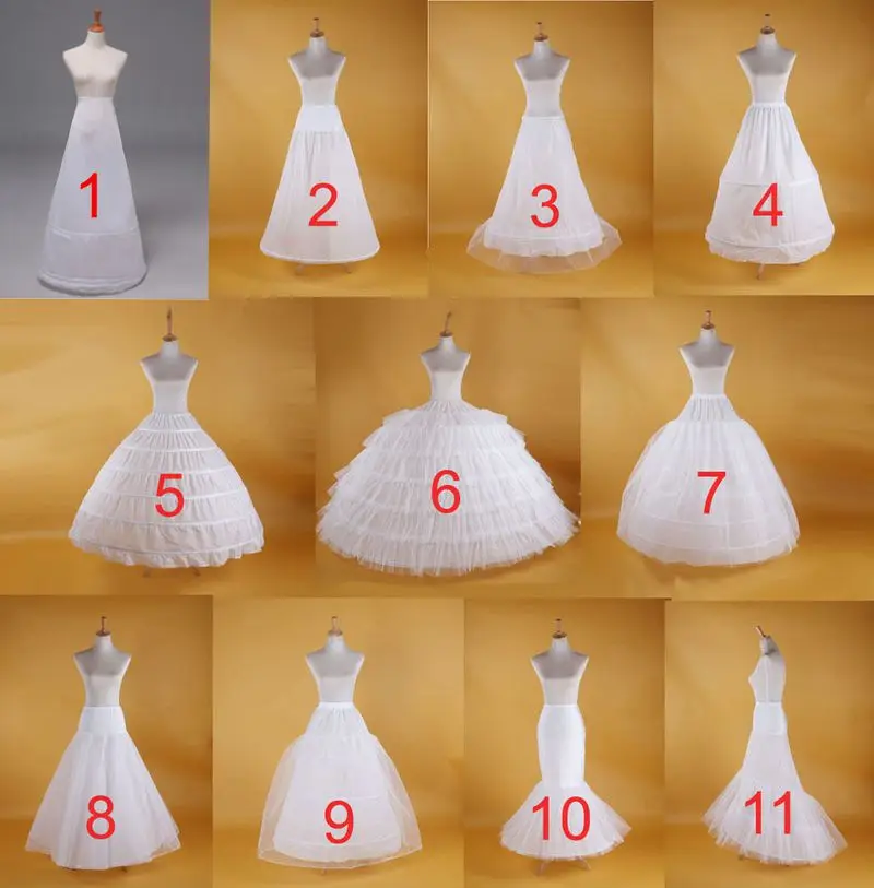 2022 Lolita Wedding lady bride underskirt cancan skirt petticoat underskirts for dresses crinoline women