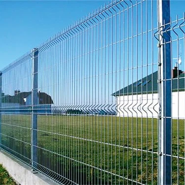 strong security wire mesh fencing electric welded industrial fence powder coated green color