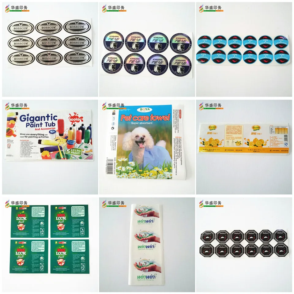 Custom Self Adhesive Honey Jars Bottle Lids Tags Food Packaging Laminated Paper Printing Label Lollipop Seal Sticker