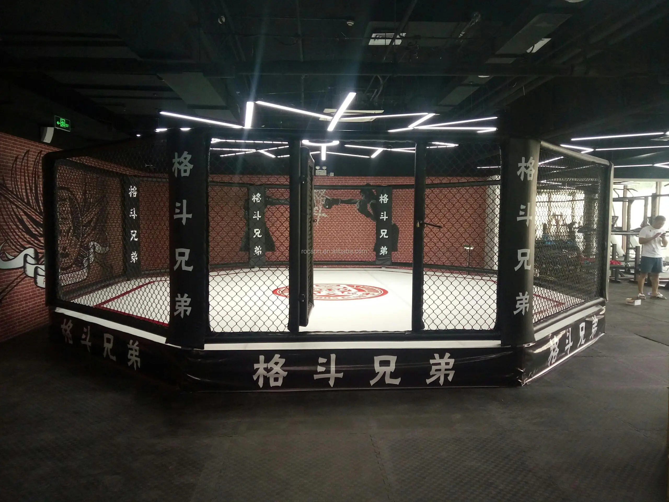 Восьмиугольник ММА клетка Стандартный повышенной шестиугольник MMA панель для смешанных боевых искусств