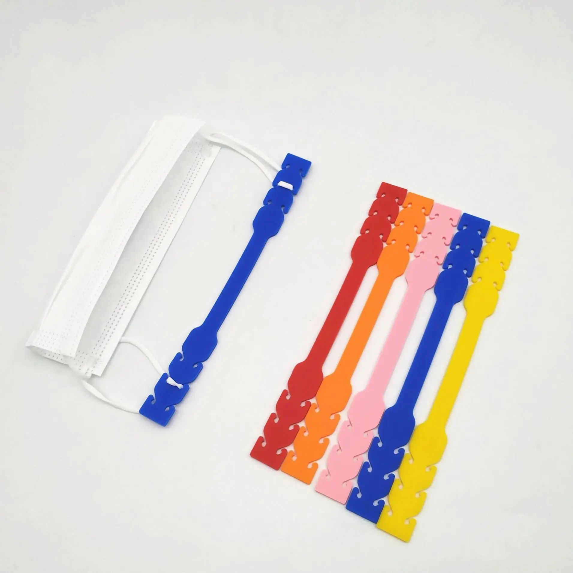 Elastic Adjustable Extension Band Ear Saver Head Band Comfortable Ear Protector Adult Silicone Ear Hook