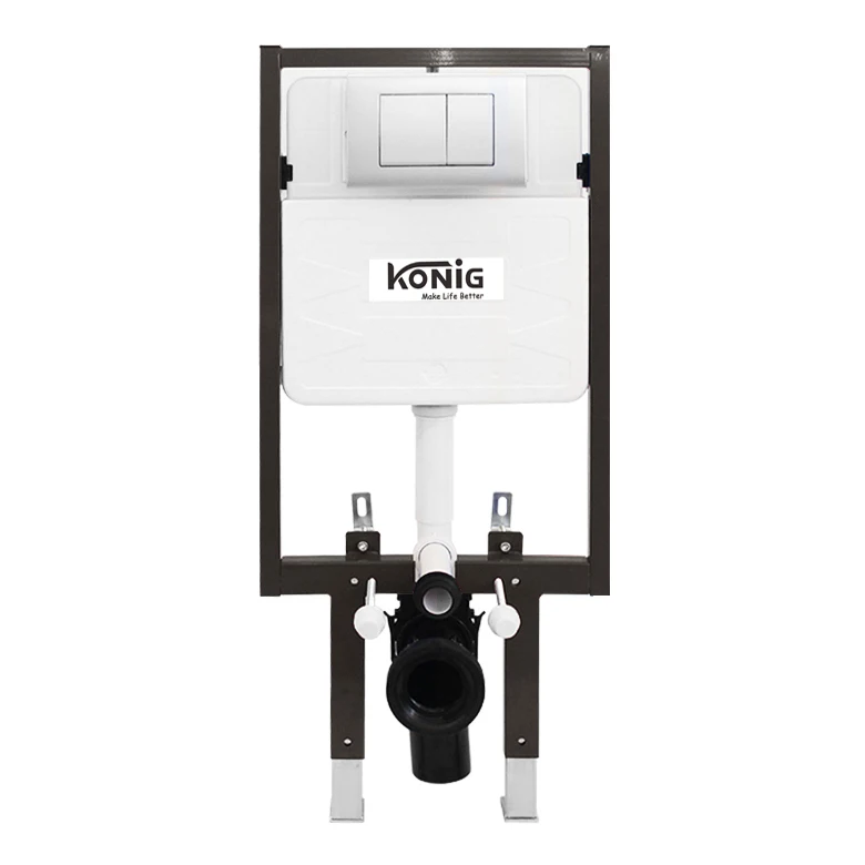 Galvanized Powder Coated Full Frame Front Operated Full Frame Conceal Cistern