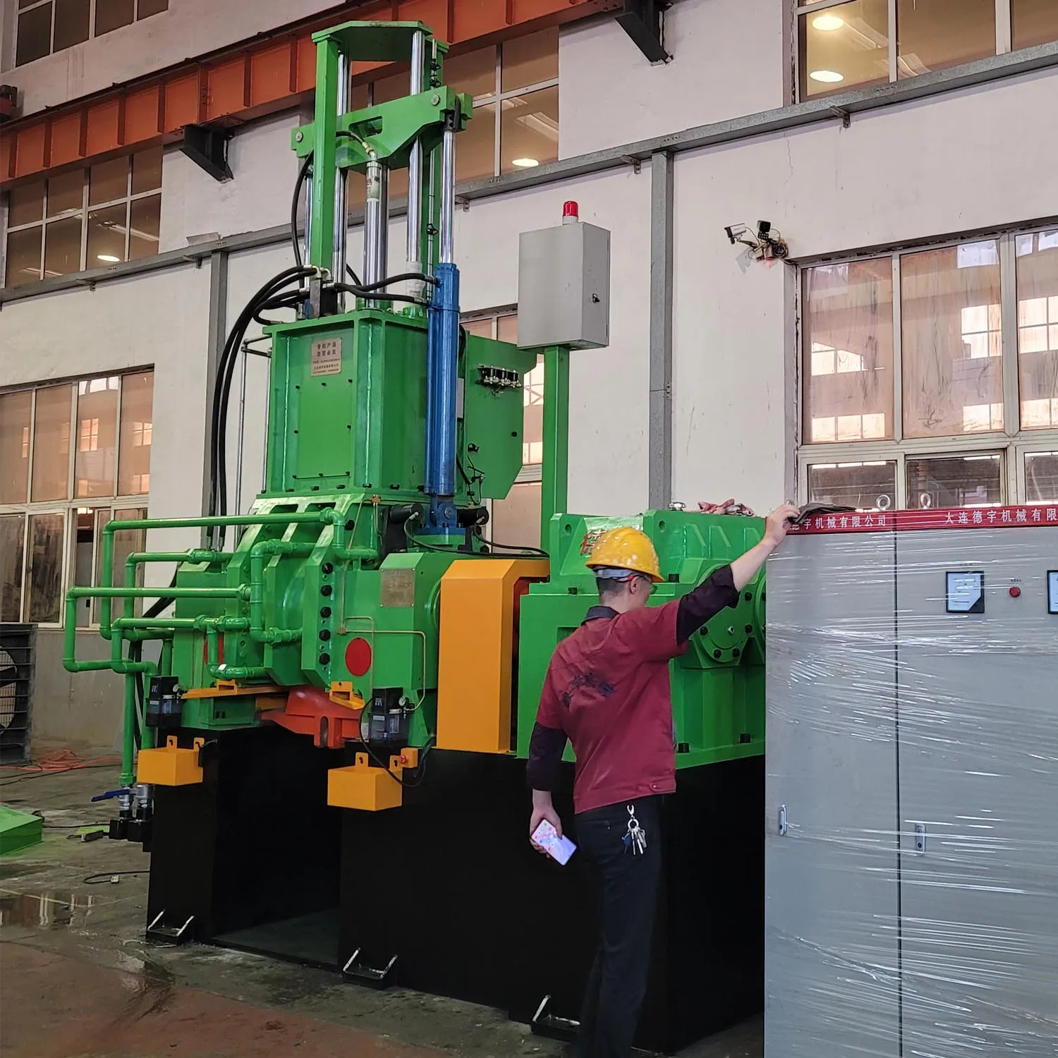 Dalian Deyu patent DY-60L banbury mixer rubber kneader