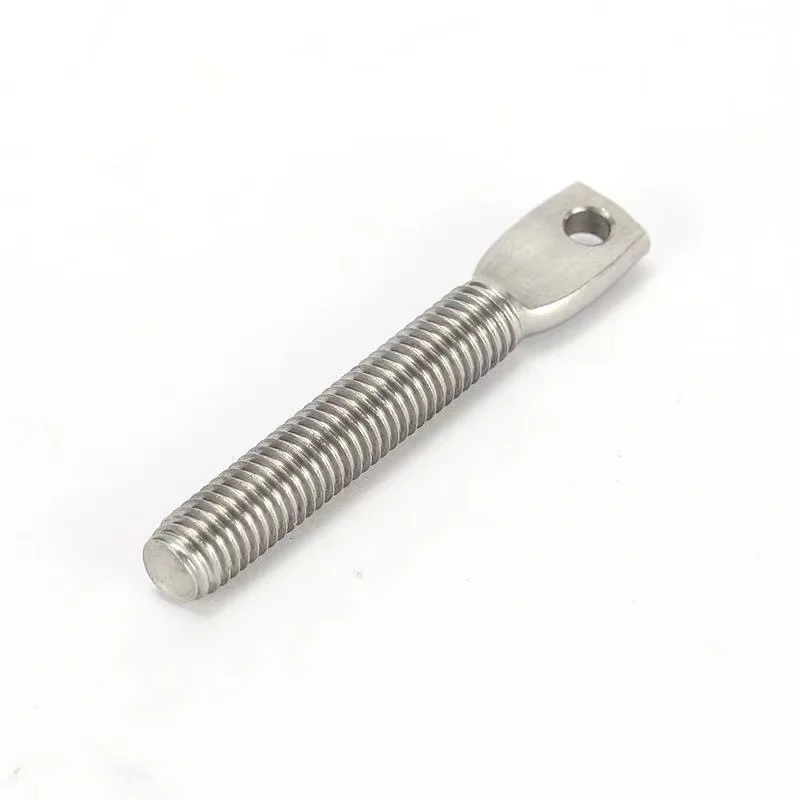 SS 304 316 adjustable arm for fixing marble flat head eye bolt
