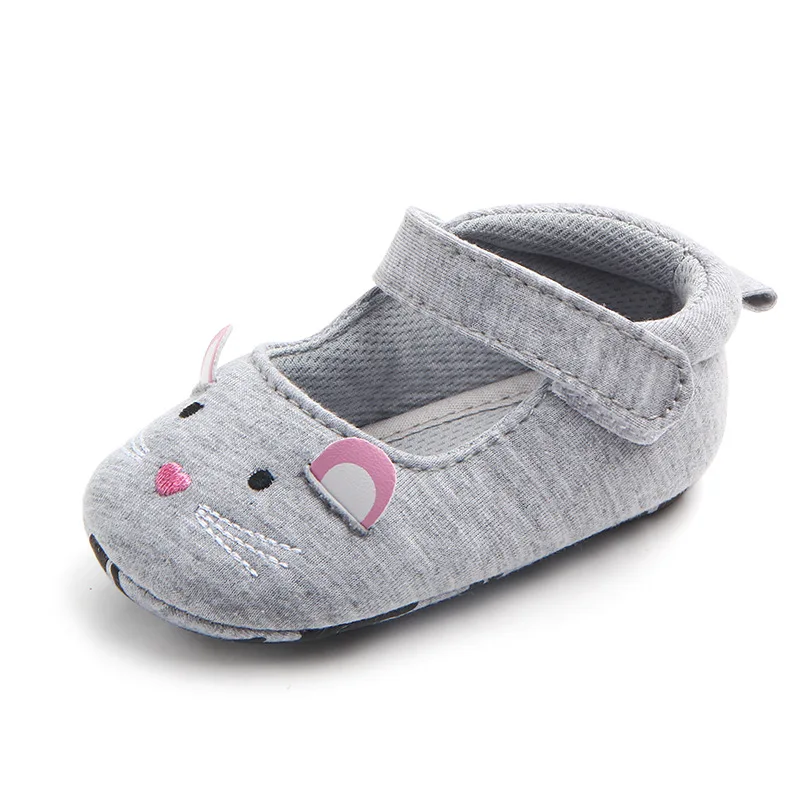 Wholesale Cute new born Baby Shoes Colored Cotton Baby girl Anti-skid prewalkers Shoes