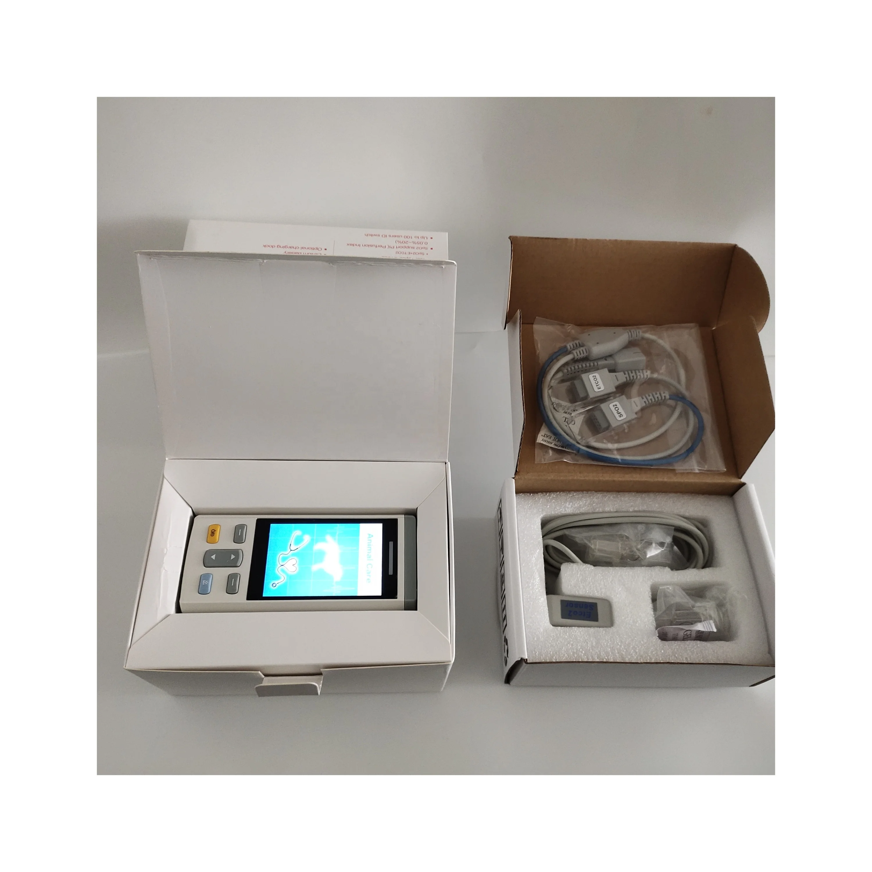 Ветеринарное оборудование ветеринарный капнограф Etco2 с основным бортовым датчиком CO2