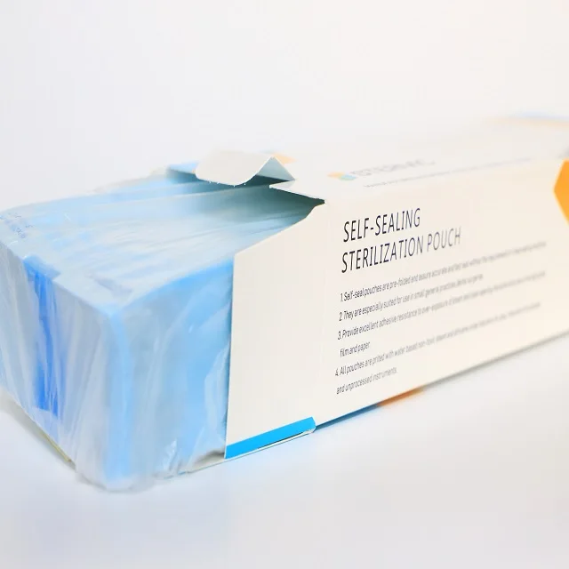 
Self Sealing Sterilization Pouches Autoclave Sterilizer Bags Pouch for Dental Offices Dentist 