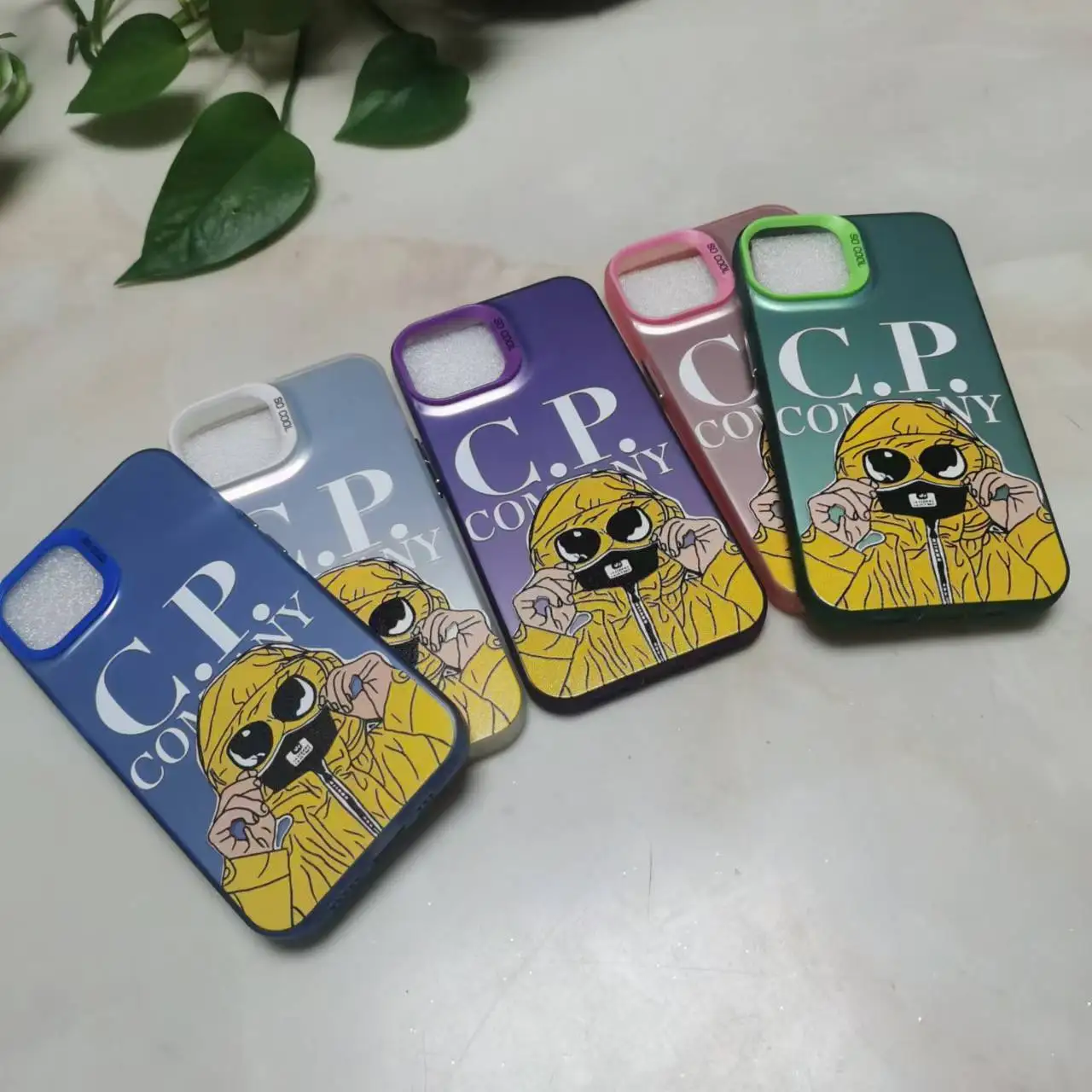 Fashion Brand Mobile Phone Case for iphone 16 Case Color Silver imd Phone Accessories FOR iphones 15 pro max CP Company Case