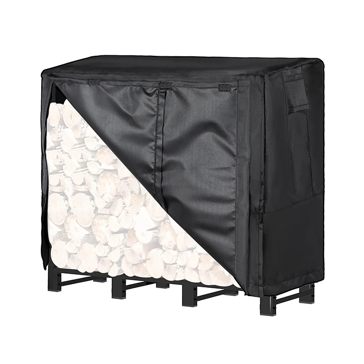 Hot Selling Durable Large Capacity Firewood Log Rack Cover For All-weather