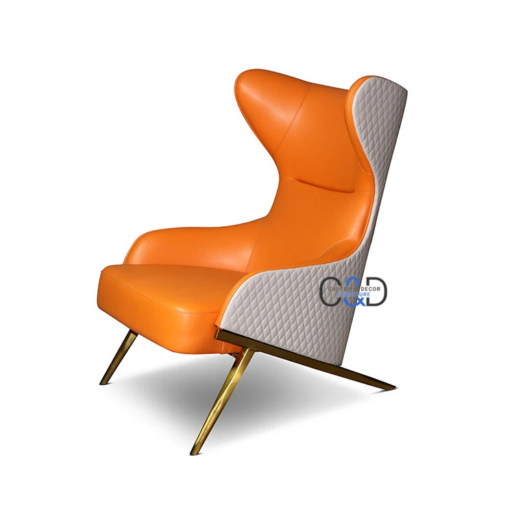 
modern luxury high back upholstered accent chairs modern contemporary casual arm chair high back lounge chair 