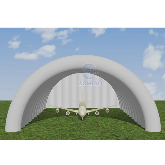 Fast Installation Large Inflatable Structure Aircraft Hangar Maintenance Warehouse
