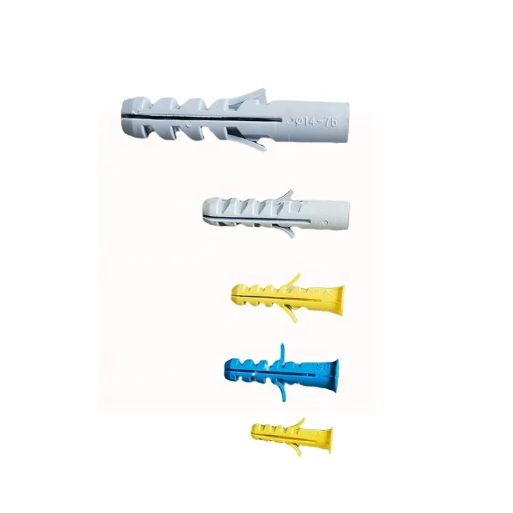 Anchor wall plug plastic expansion pipe tube