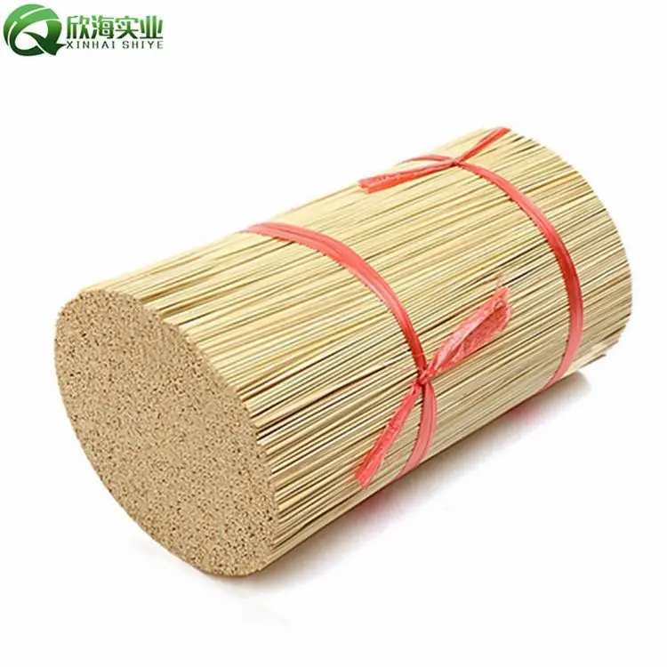 China Machine Made Standard Size Mothproof Raw Bamboo Incense Stick For Making Agarbatti