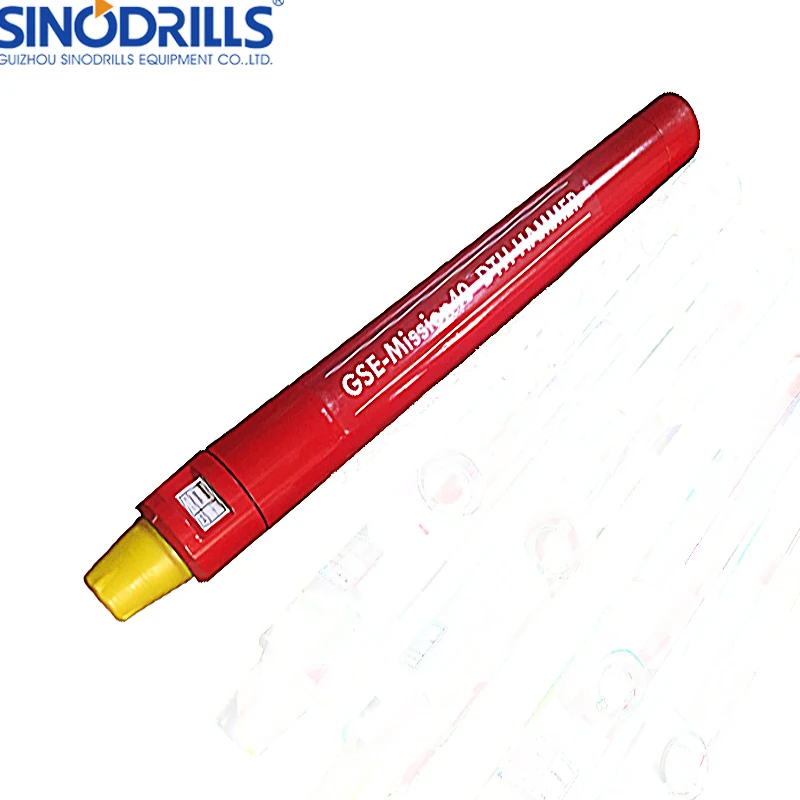 SINODRILLS Multi Function Mission 40 DTH Drilling High Pressure DTH Hammer