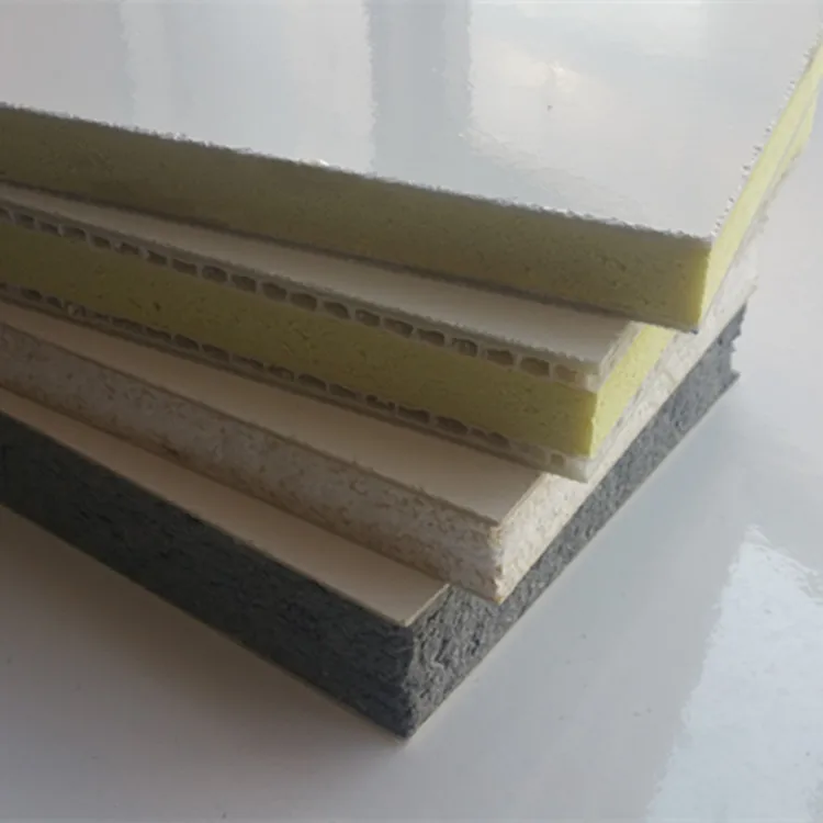Glass fiber composite frp grp fiberglass pu foam sandwich panels