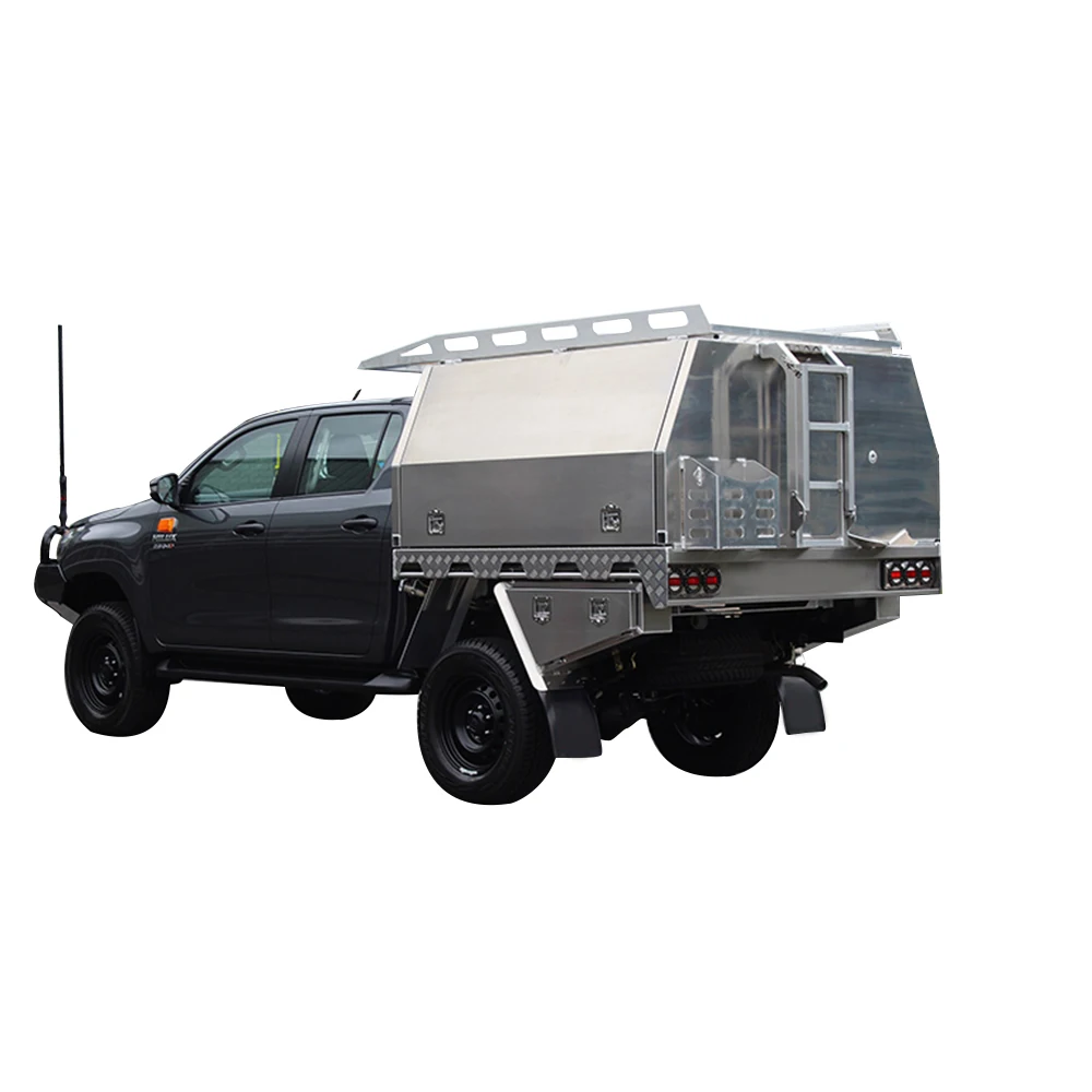 Alloy Dual Cab Ute Tray Canopy For Sale