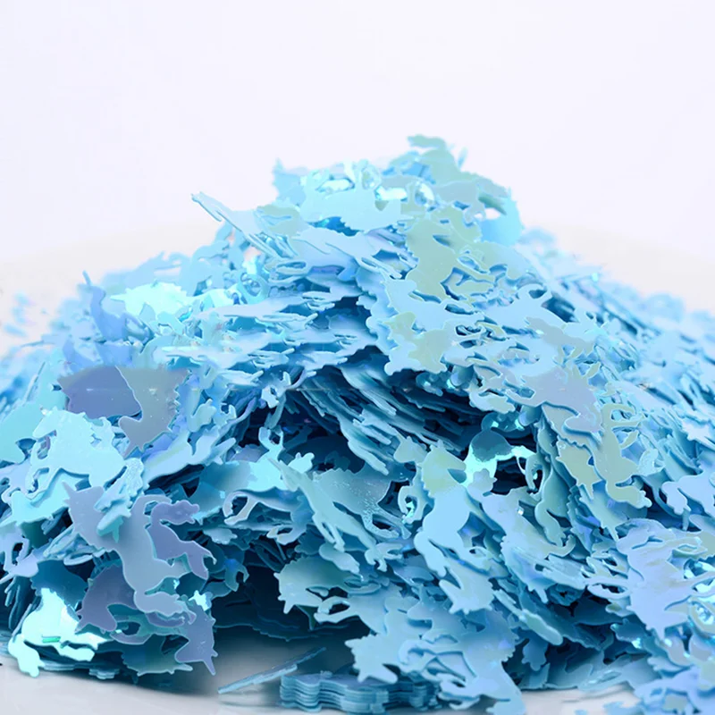 18 mm toys stationery Unicorn sequins DIY kids clothing accessories beaded sequin home decoration handmade bulk loose sequins