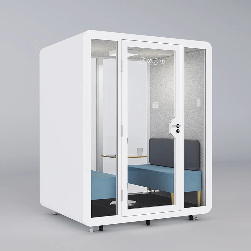 Large Sound Proof Modular Indoor Outdoor Multi-person Office Meeting Pod Booth Acoustic Office Pods