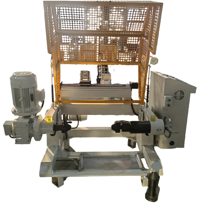 Hot sale Suitable for copper/aluminum wire with diameter 6-35mm Fully automatic wire take-up machine