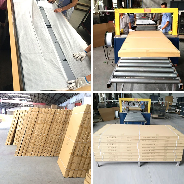 IYANEN disassemble blue swing door 3 layers adjustable shelf home office document storage steel short file cabinet