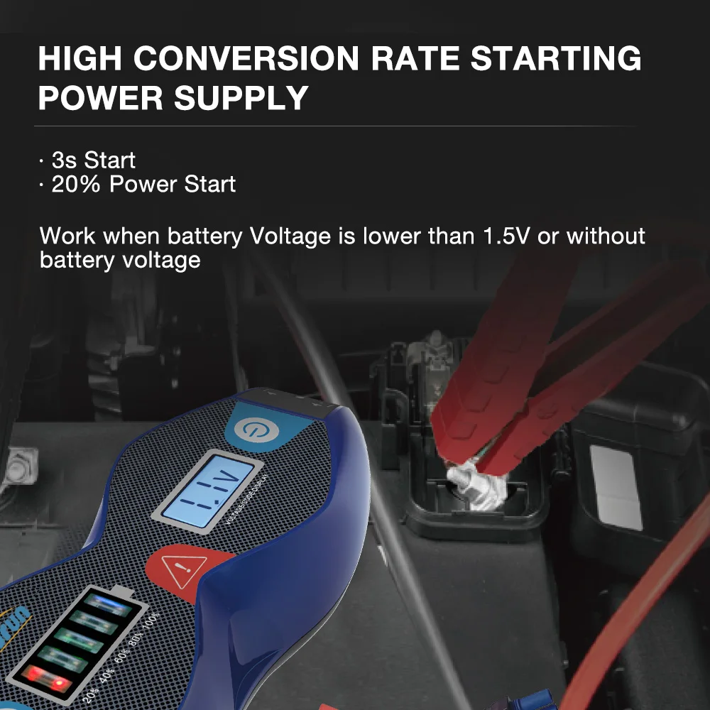 Распродажа, многофункциональный портативный автомобильный аккумулятор, пусковое устройство