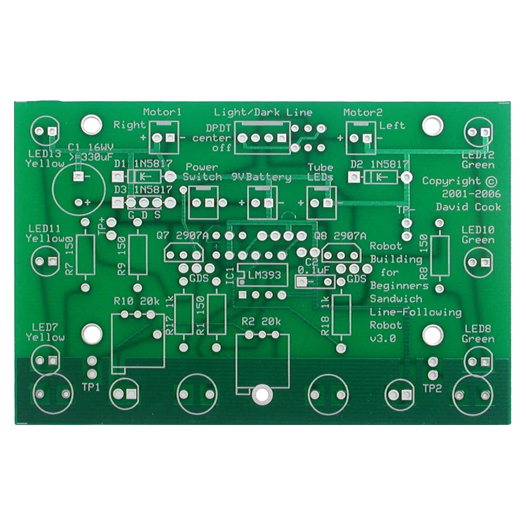 Double side printing high quality professional manufacture pcb electronic circuit board