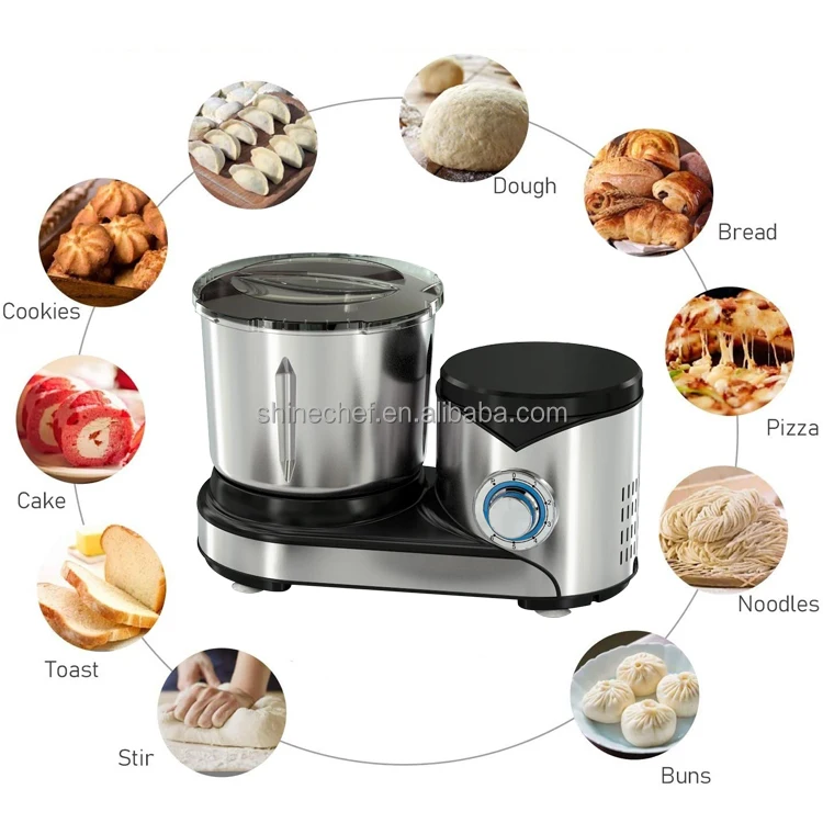 5L Multifunctional Dough Maker Kneading Machine Kitchen Bread Dough Mixer