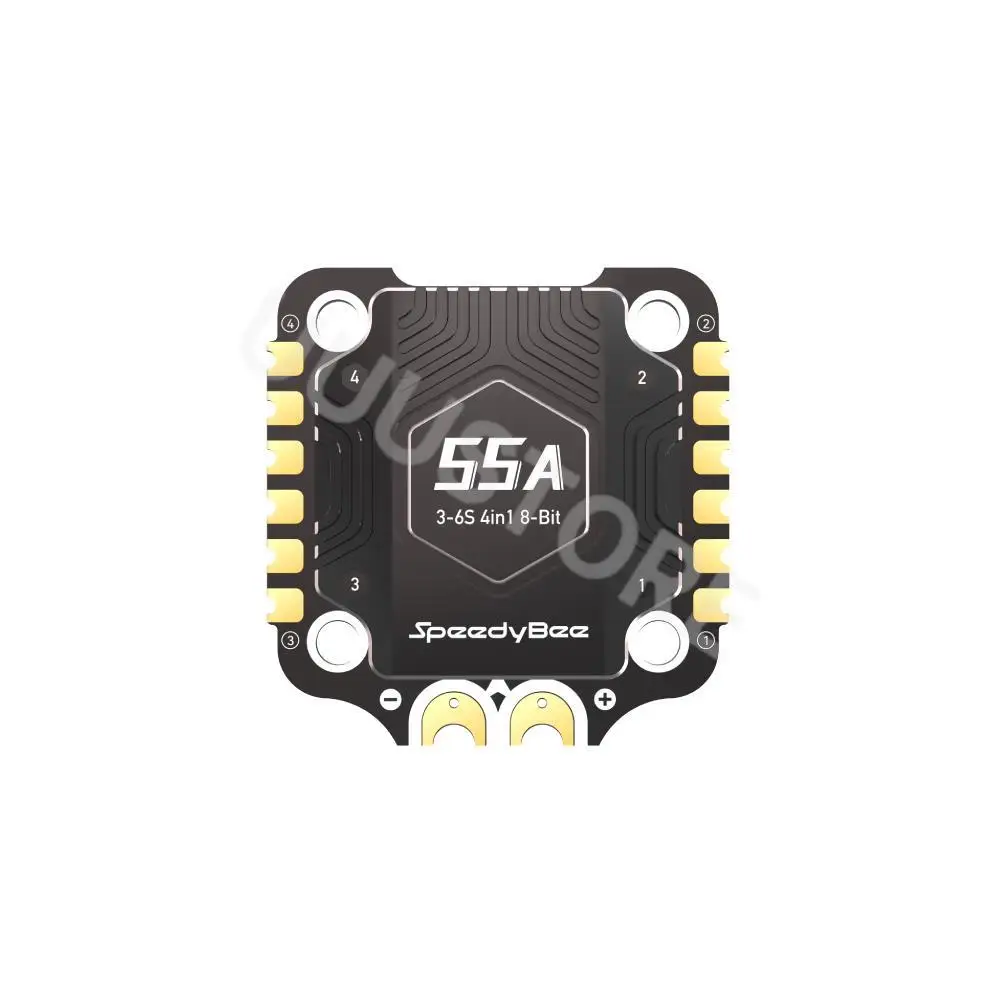 SpeedyBee F405 V4 3-6S 30X30 FC&ESC FPV Stack ICM42688P F405 Flight Controller BLS 55A 4in1 ESC for FPV Freestyle Drone Model