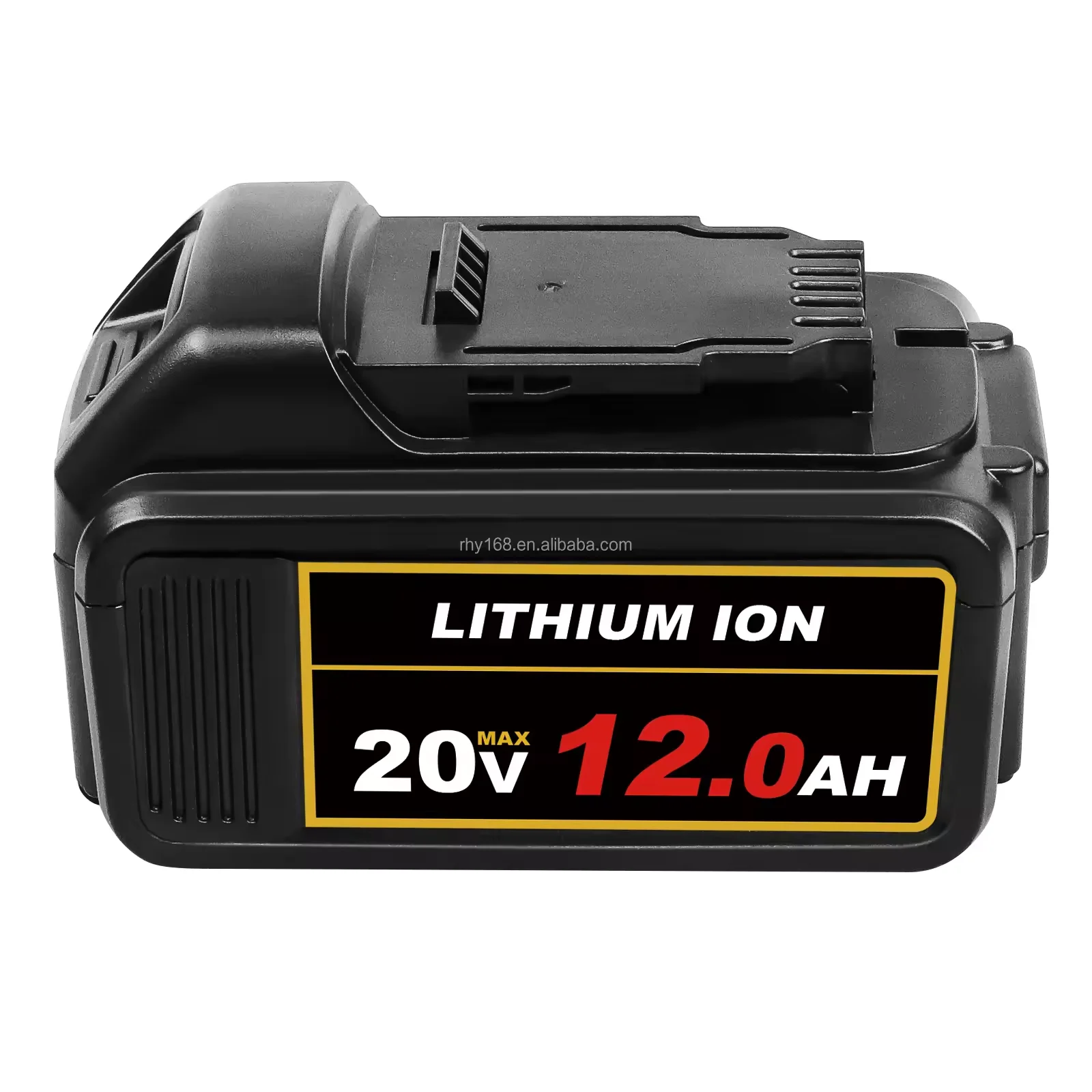 China Factory 18V/20V Max 12Ah Cordless Power Tools Battery LI-Ion DCB180 for Dewalt Tools DCB200 DCB204 DCB209 DCB203