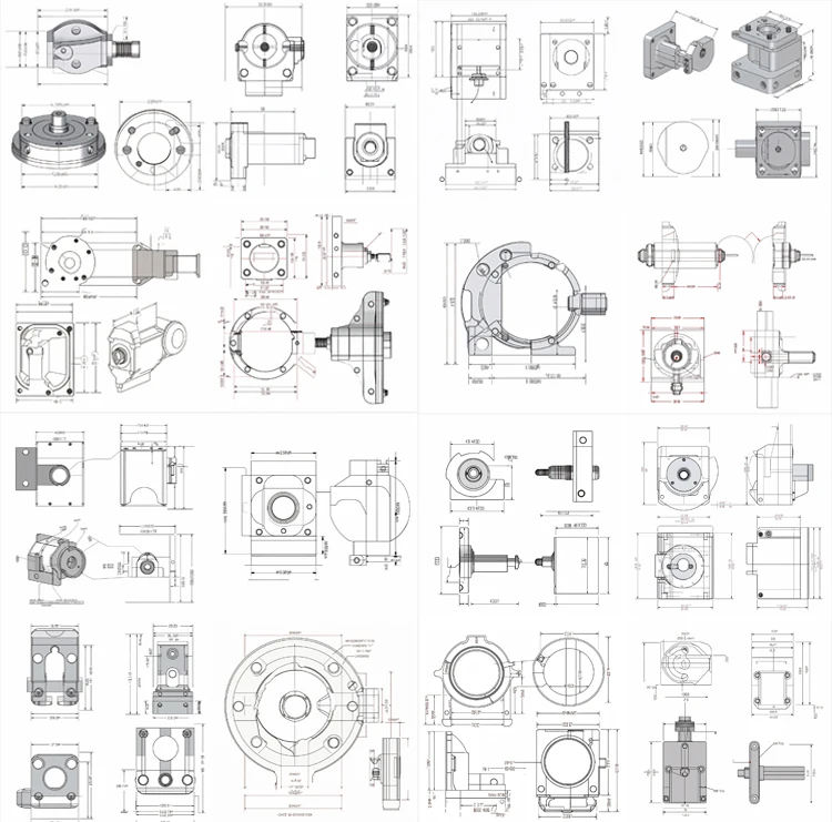 New product design and development 2D 3D CAD drawing and parts engineering services