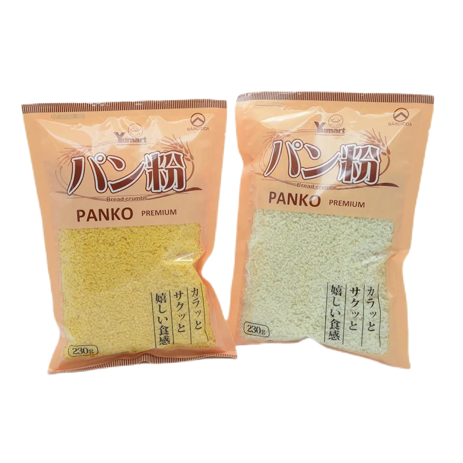 Japanese Style White Panko Breadcrumbs Needle Shape for Fried Foods Made with Wheat Flour Salty Taste Dry Style