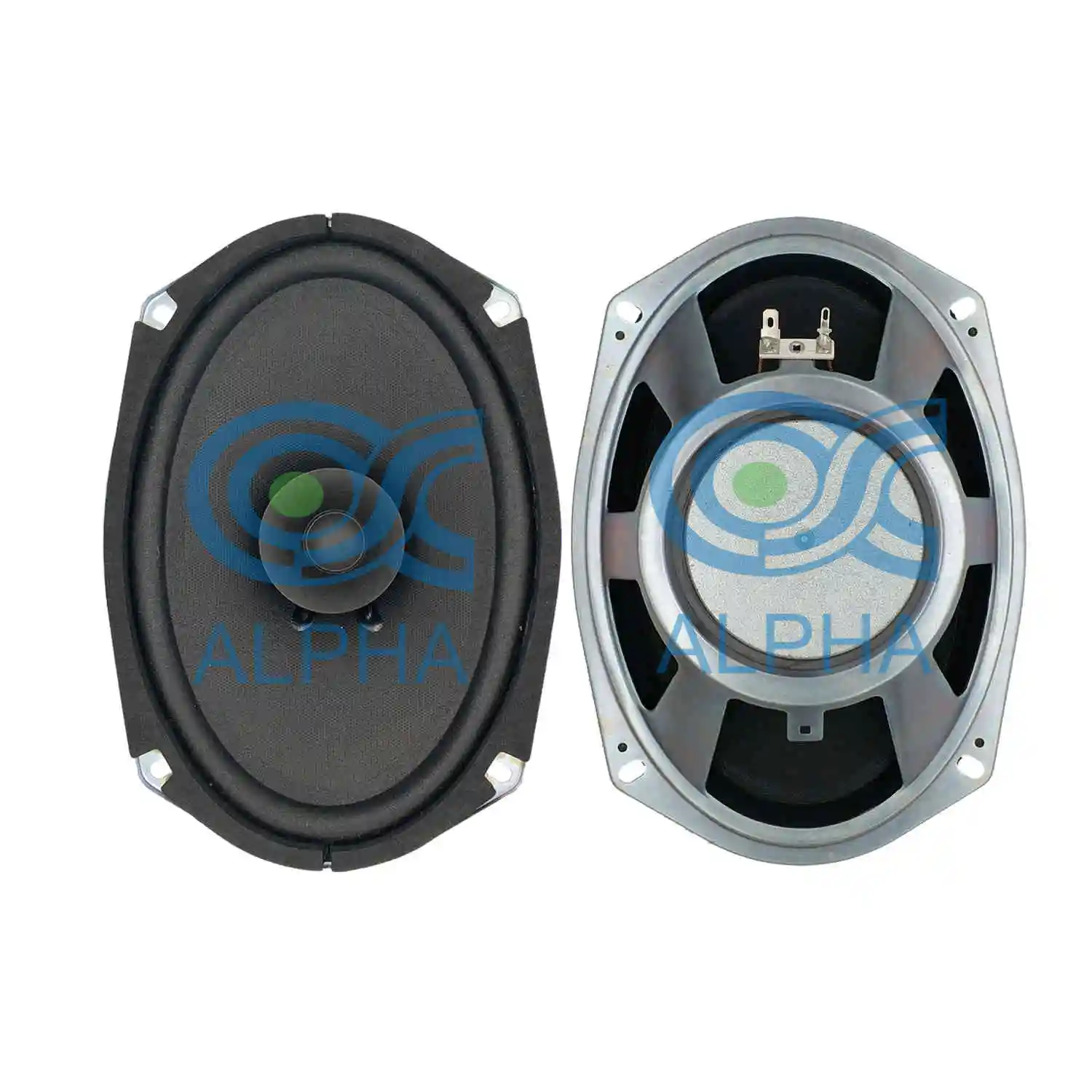 6*9 inch car door audio speaker double cone design subwoofer oval alarm horn coaxial woofer for truck amplifier mp3 mp4 system