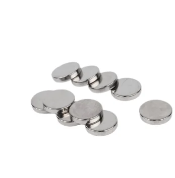 Super Strong Magnetic Materials N35 N38 N42 N45 N52 Rare Earth Permanent Cylinder NdFeB Disc Neodymium Magnets