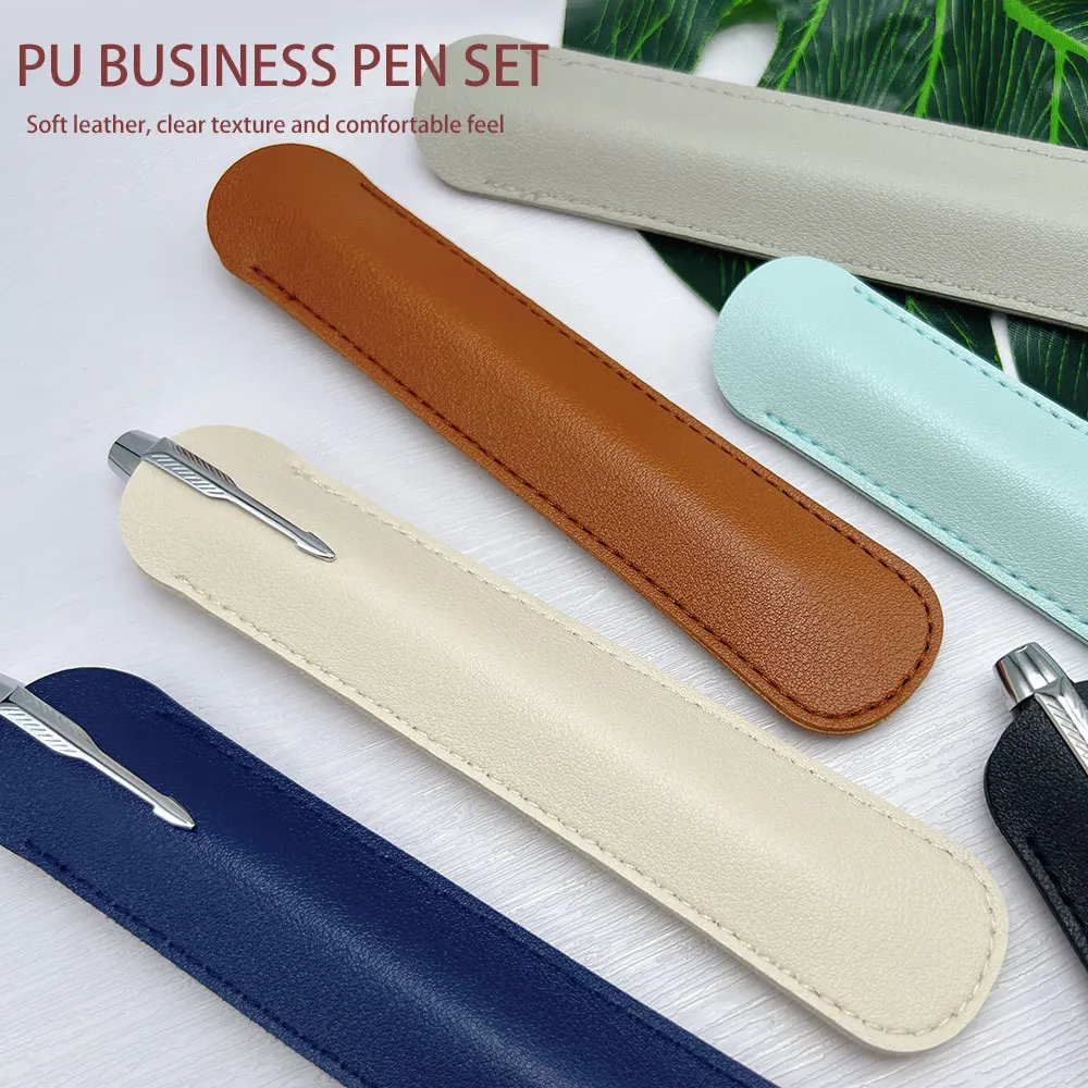 Горячая Распродажа, сумка для ручек из ПВХ и искусственной кожи, чехол для ручек, коробка для ручек, может быть горячее тиснение, трафаретная печать логотипа