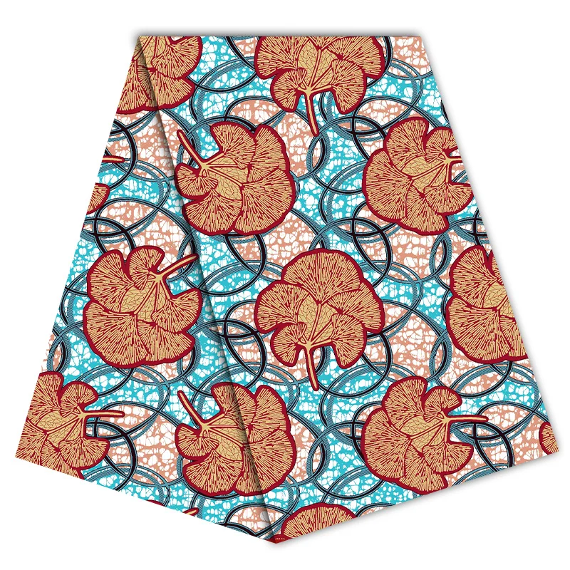 Customized Wax Print Ankara Ghana and Hollandais Style Material African 100% Cotton Fabric