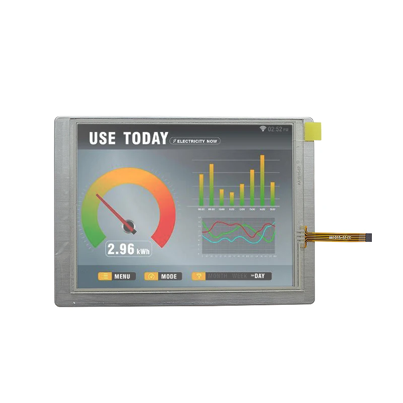 5 7 дюймов TFT LCD 320x240 'ЖК-дисплей с резистивным сенсорным экраном