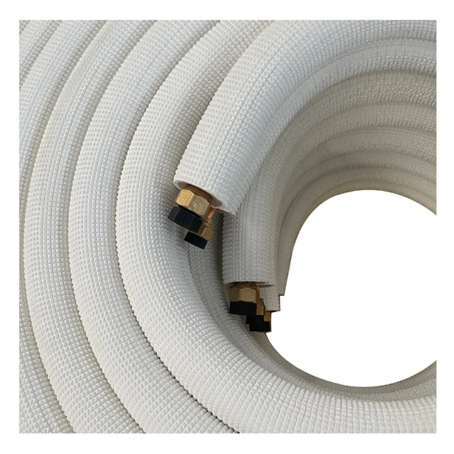 Professional Factory refrigeration spare parts Insulated Copper Pipe Air Conditioning