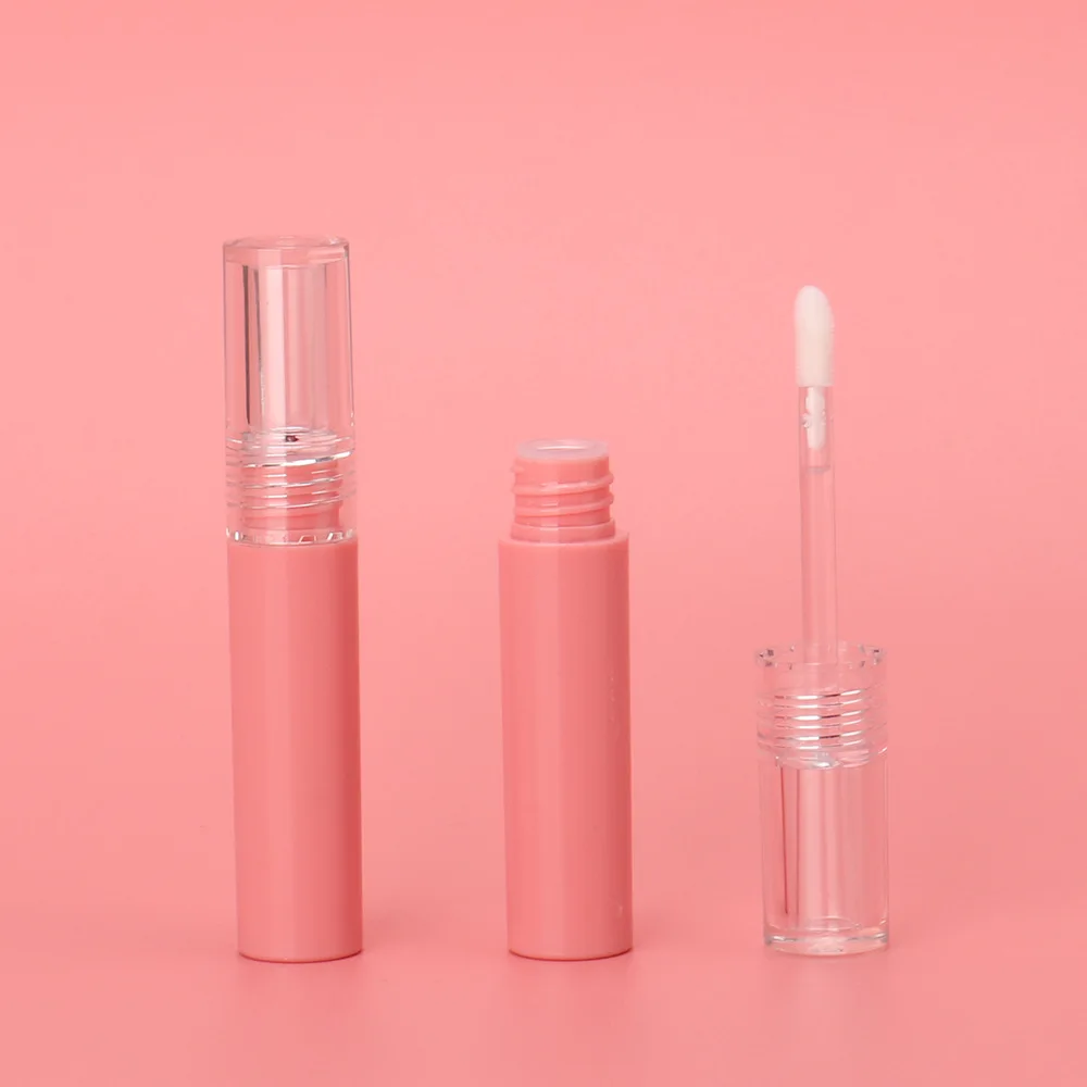 Custom 5ml Lip Gloss Tube Recyclable Empty Lip Gloss Container Lipstick Cosmetic Packaging Custom Color Screen Printing 8ml