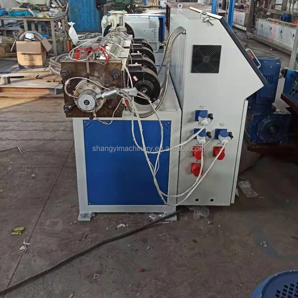 single screw extruder machine for PE pipe
