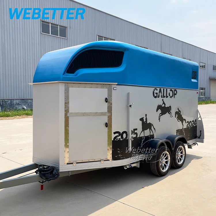 WEBETTER Traditional Series Two-Horse Trailer Australian Standard Horse Box Trailer For Sale