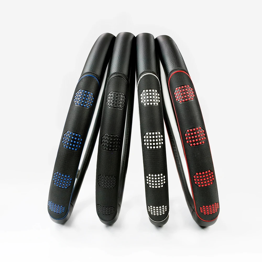 15 Inches New Arrival  Very Good Feel Carbon Fibre Steering Wheel Covers