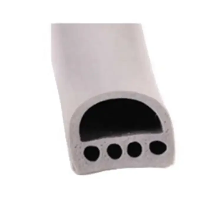 D type car hood rubber seal/ P shape window rubber strip/EPDM foam 2 meters rubber seal silicon strips