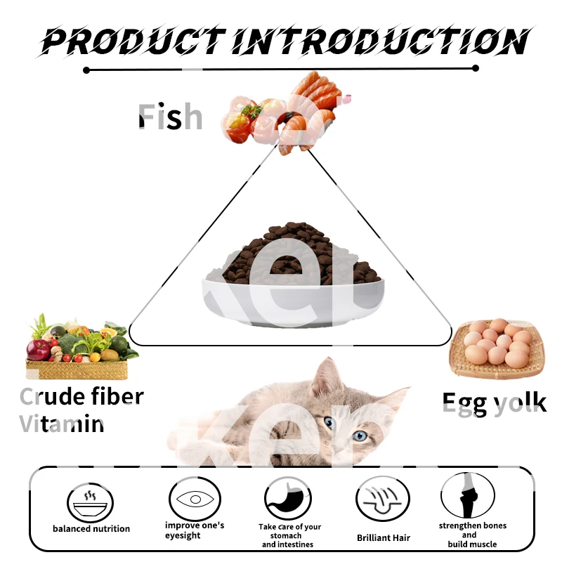 Pet Cat Food Manufacturers Wholesale  Premium 10Kg  Dry Cat foodFor Cat Pets