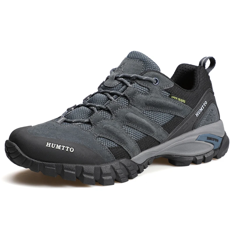 HUMTTO Mens Climbing Mountain Boots Trekking Mountaineer Shoes Outdoor Man Hiking Shoes