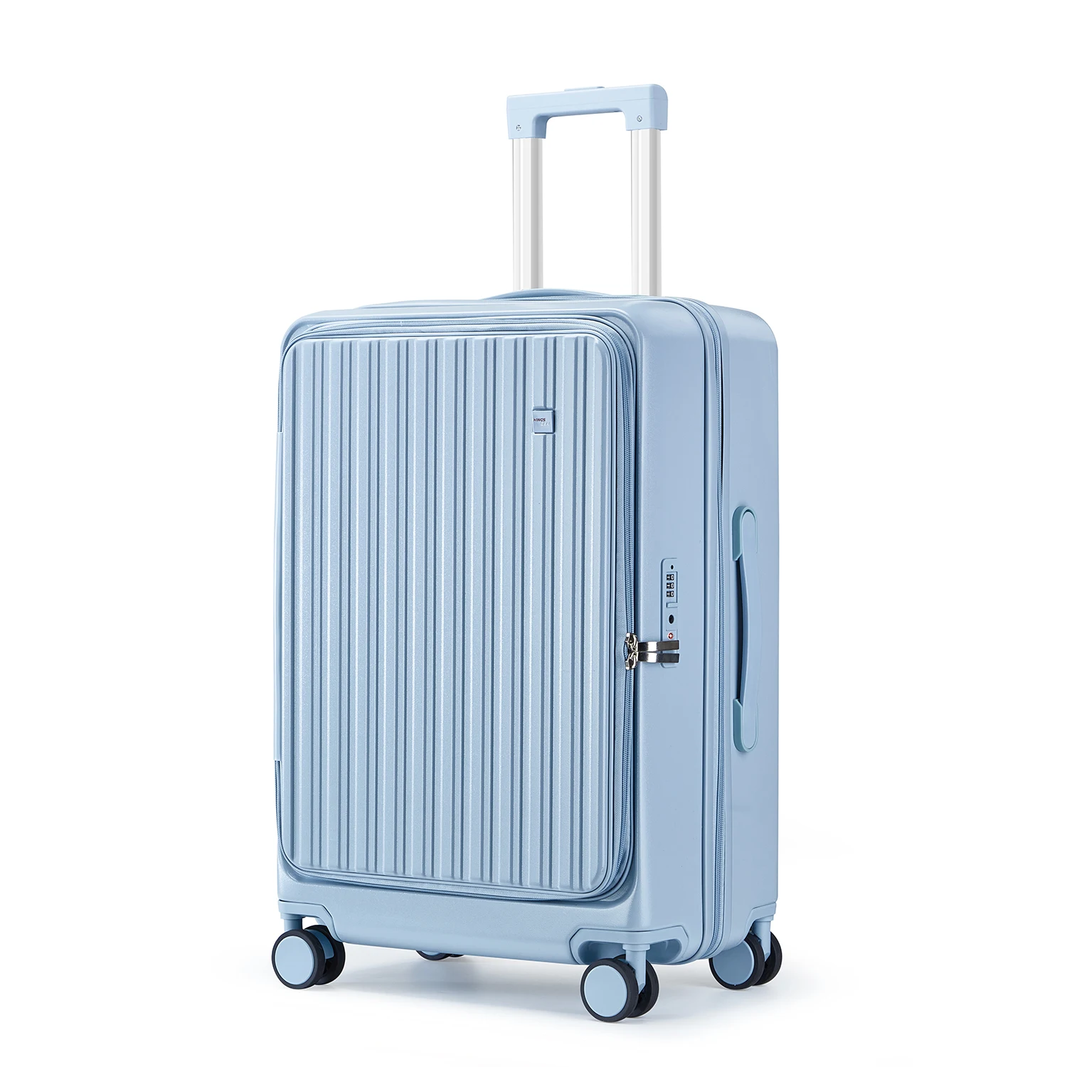 front opening  suitcase  with extension luggage travel bags  sets  for outdoor travel cabin luggage trolley case