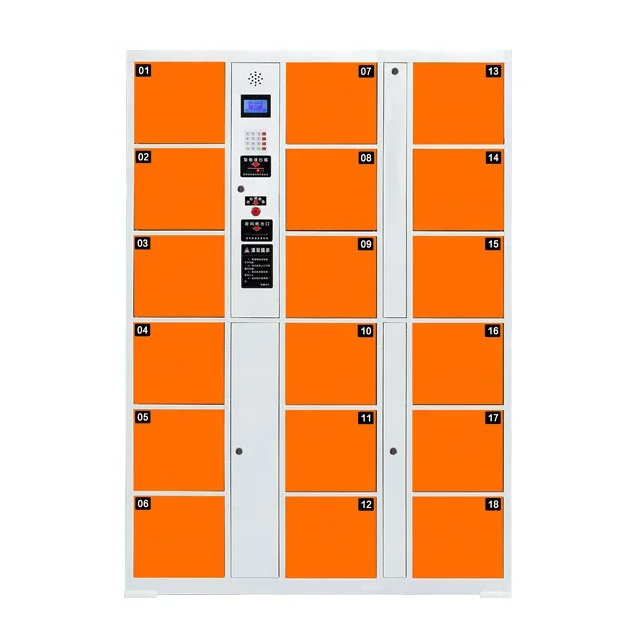 Customized Electronic Parcel Locker Smart Package Storage Cabinet Steel Digital Electronic System Smart Locker