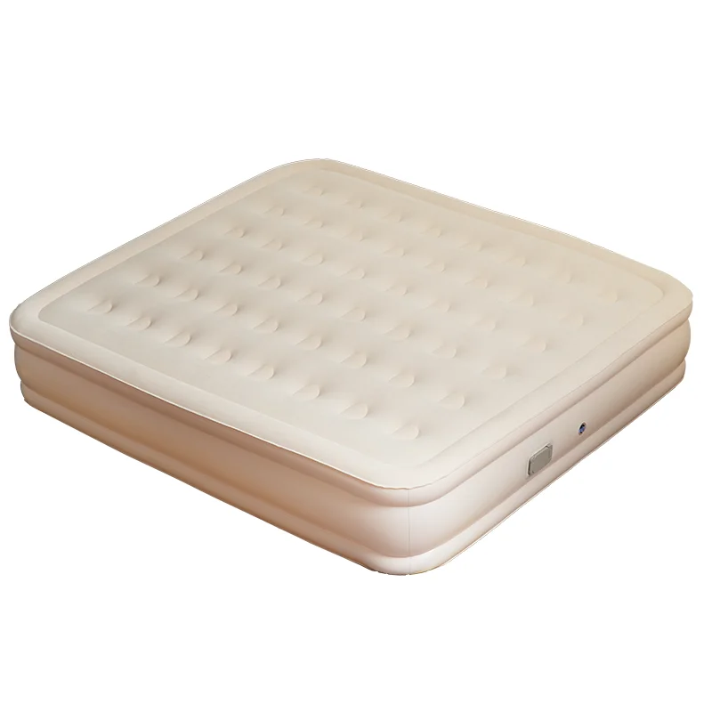 Inflatable Mattress with Pump Rest Outdoor Indoor Beds Folding Cushion camping sleeping mat pad Air bed Inflatable Mattress