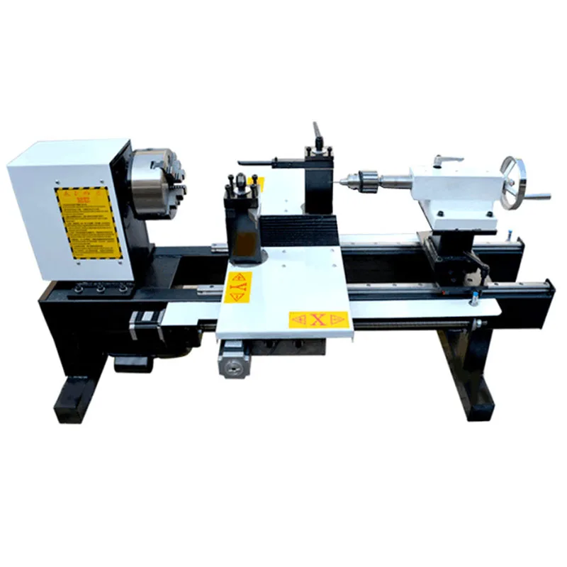 U-UA26 4 axis Multi-functional small mini CNC wood lathe beads making holes drilling machine lathe